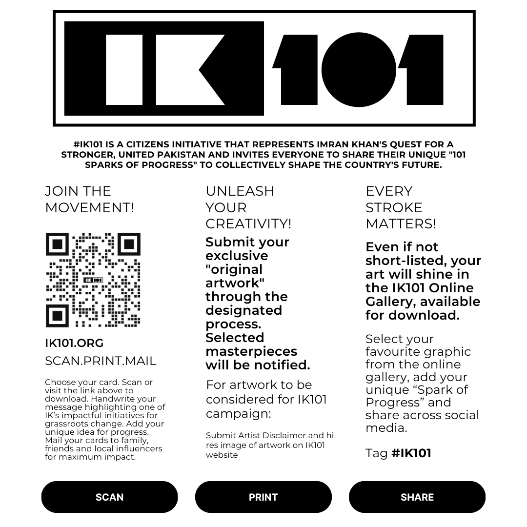 IK101 Artist Call Poster