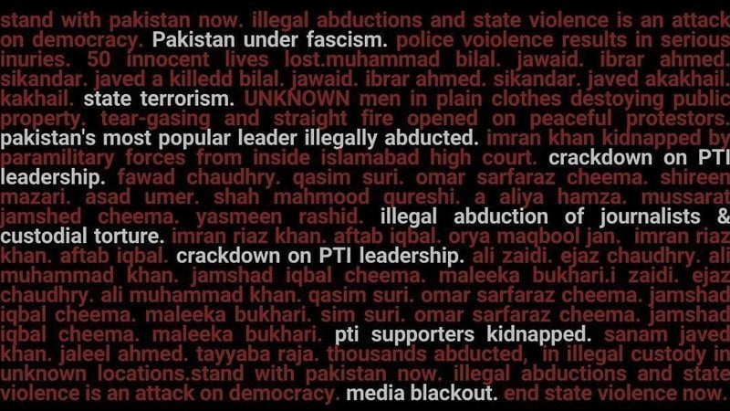 Illegal Abductions & State Violence are an Attack on Democracy: Stand with Pakistan Now!