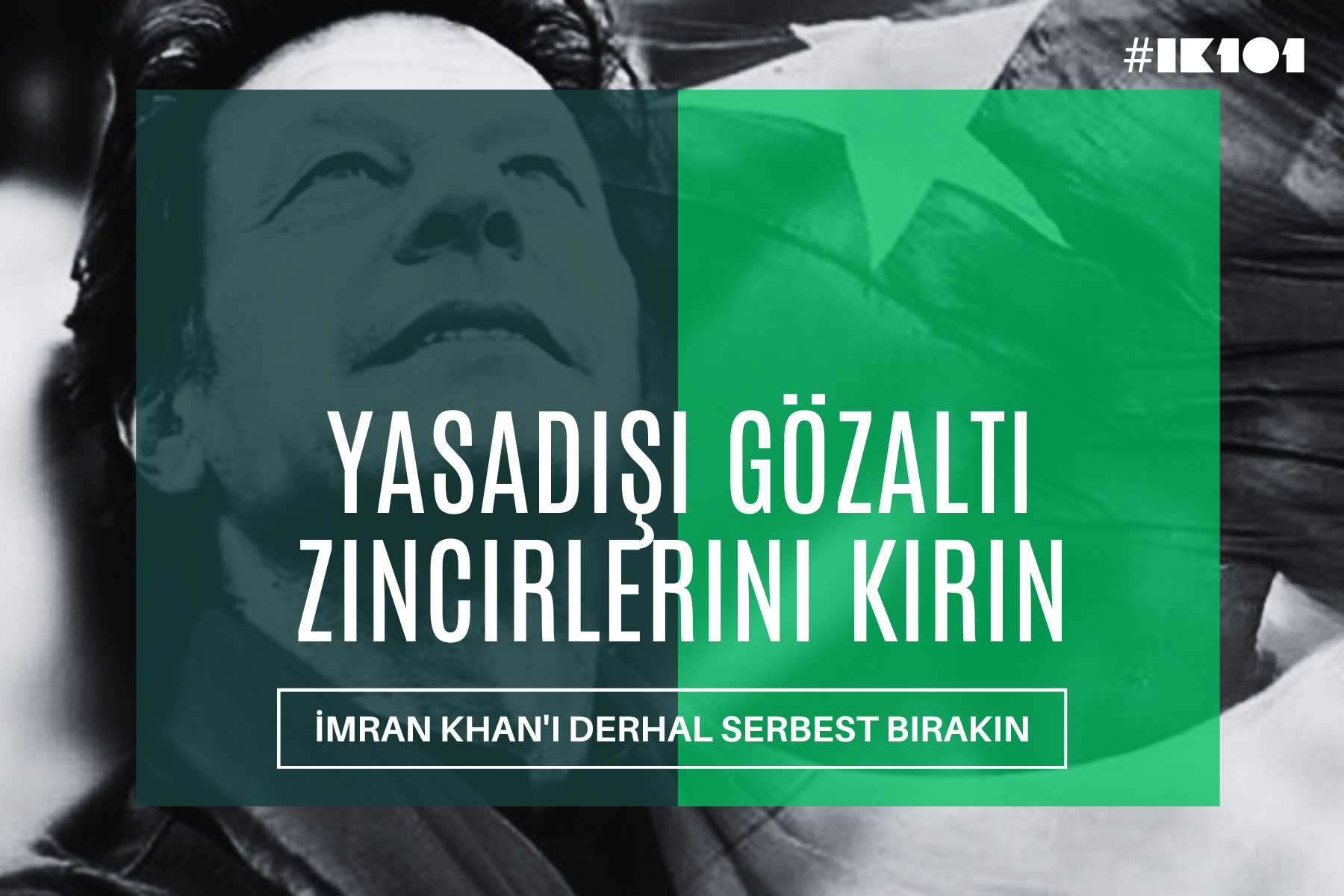 Release Imran Khan — Turkish postcard